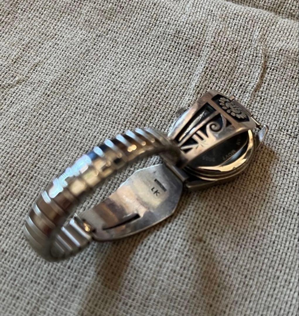 ホピ族 腕時計 ルシオン・ヴァ サンフェイス　インディアンジュエリー