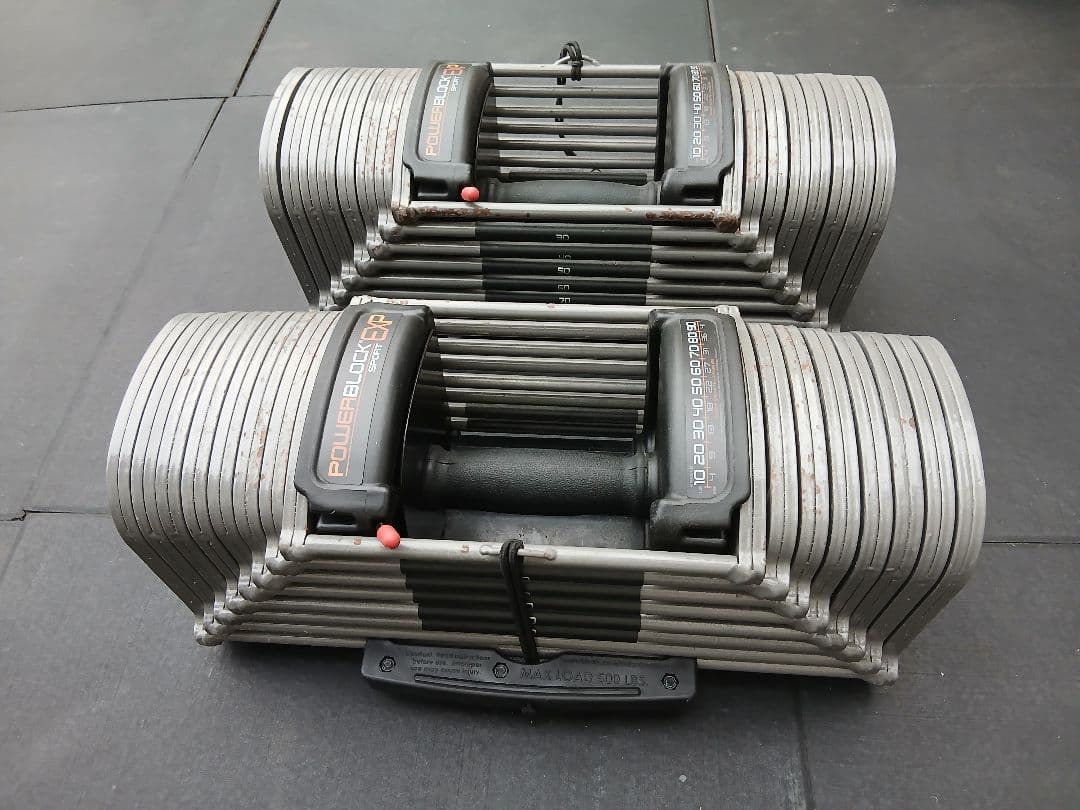 可変式ダンベル パワーブロック PowerBlockSP EXP90LB ②1個