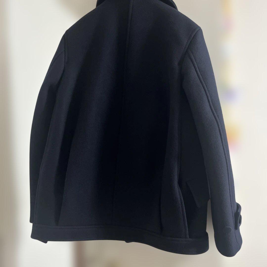 JIL SANDER ウールネイビーコート