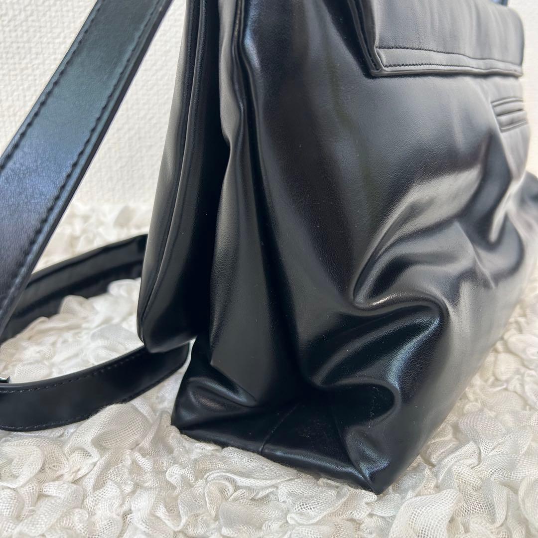 【美品】STAND OIL ショルダー Fluffy bag メッセンジャー