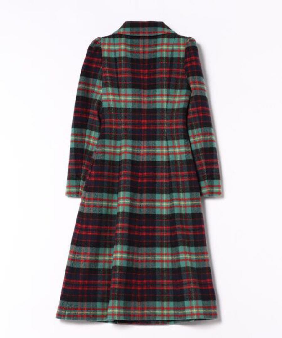 【2023年モデル】ヴィヴィアンウエストウッド タータンチェック ロングコート
