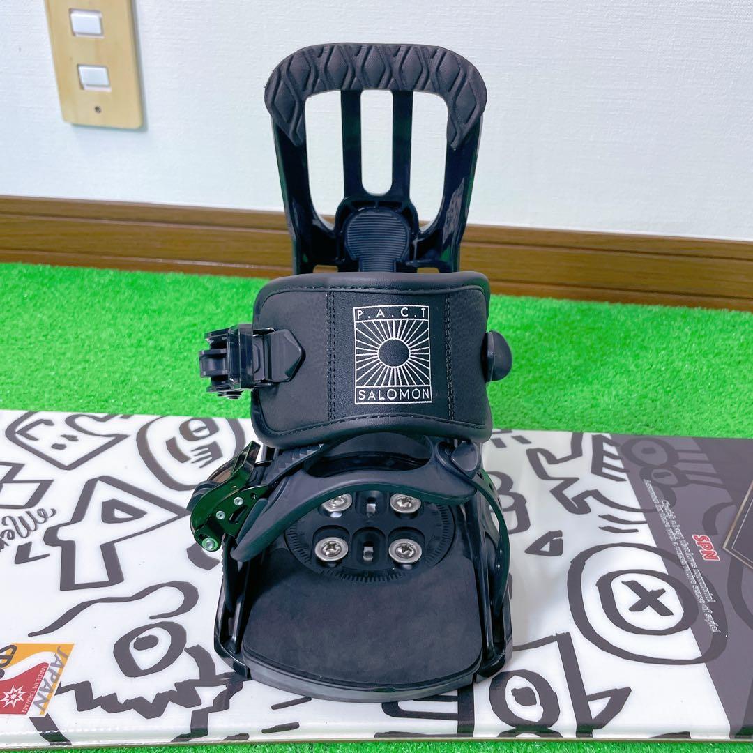高年式　美品　SPOON サロモン　ユニセックス　スノーボードセット　146