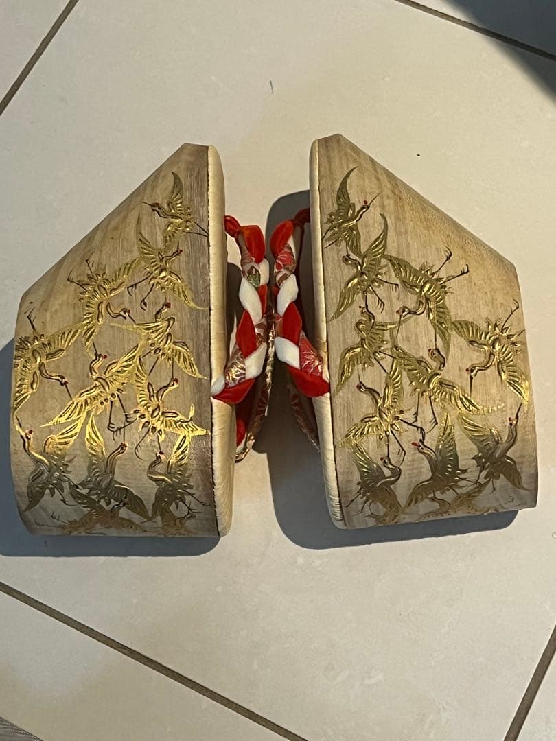 ぽっくり　下駄　草履　七五三　着物　こっぽり　おこぼ