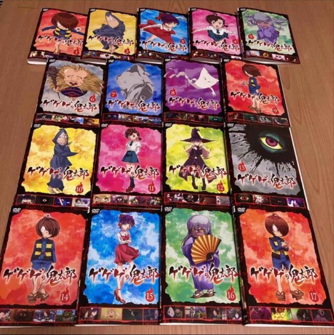 ゲゲゲの鬼太郎 2018 2019 TVシリーズ DVD 全35巻　水木しげる