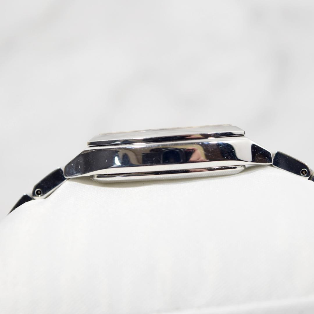 [美品 箱付] SEIKO セイコー ルキア レディース 電波ソーラー 黒/銀