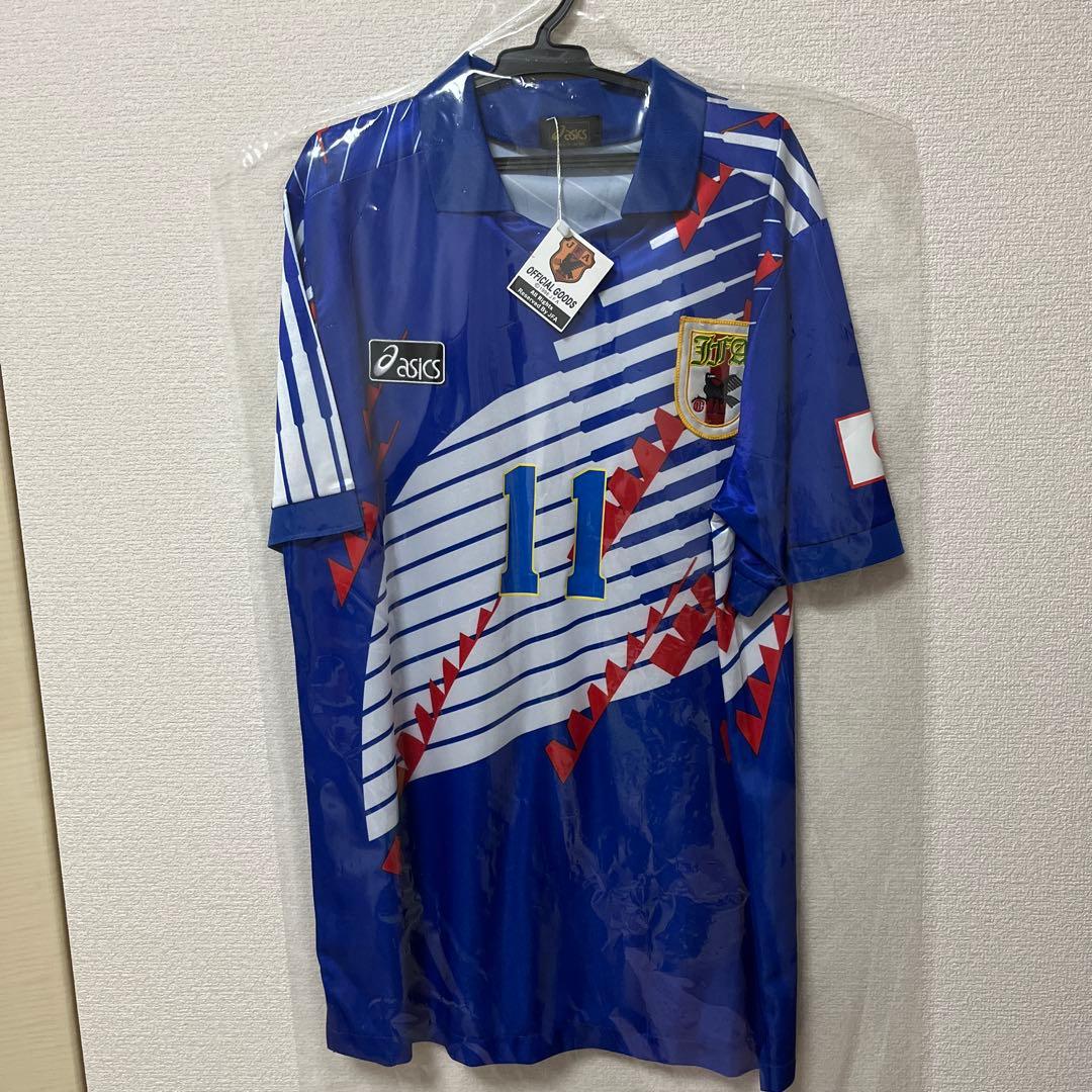 キングカズ‼️サッカー日本代表シャツ ドーハモデル　新品タグ付