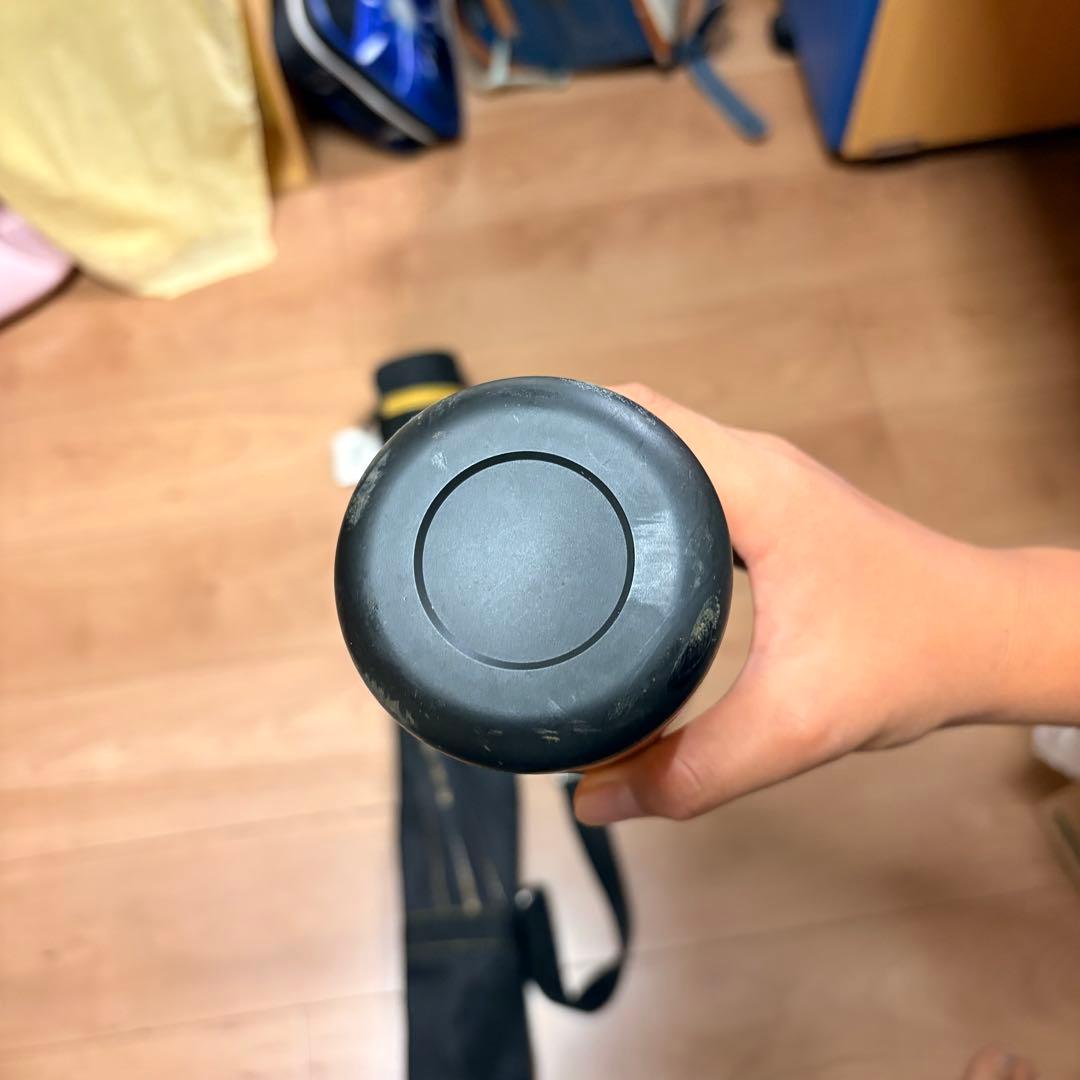 【ほぼ未使用・美品❗️】ZETT 少年用ゴールド L85×径8 収納袋タグ付き✨