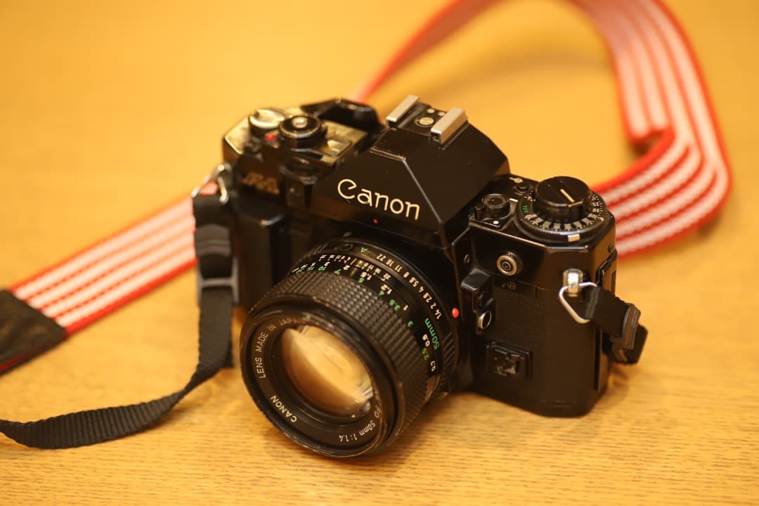 Canon A-1 50mm F1.4 一眼レフフィルムカメラ【ジャンク扱い】