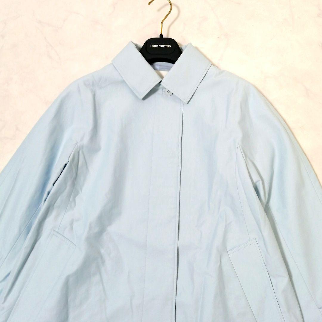 タグ付✨ ANAYI　22SS　イタリアンコットン ステンカラーコート　34