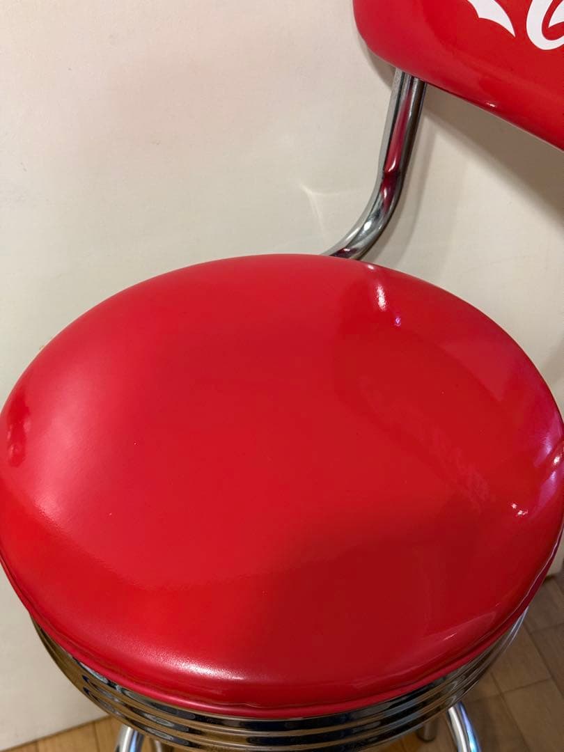 Coca-Cola バースツール 赤