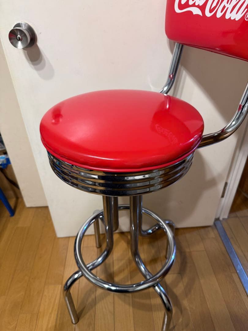 Coca-Cola バースツール 赤