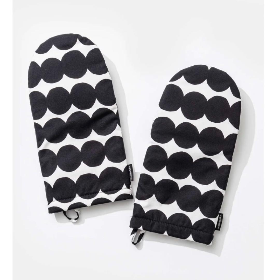 新品 marimekko RASYMATTO ラシィマット エプロン ミトン×2