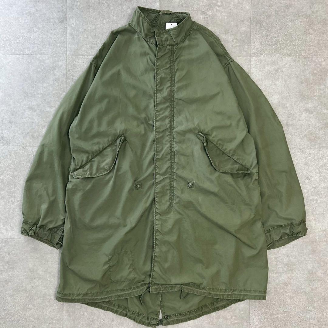 68年　アメリカ軍　M65 フィッシュテール　パーカ　初期　アルミジップ　訳あり