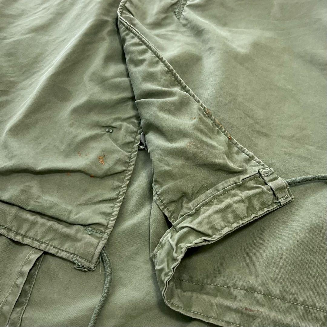 68年　アメリカ軍　M65 フィッシュテール　パーカ　初期　アルミジップ　訳あり