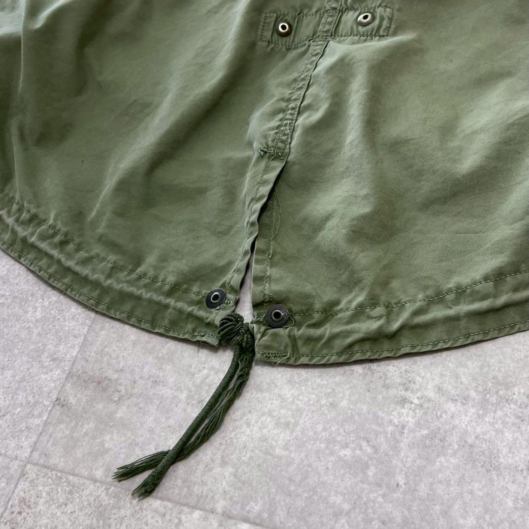 68年　アメリカ軍　M65 フィッシュテール　パーカ　初期　アルミジップ　訳あり