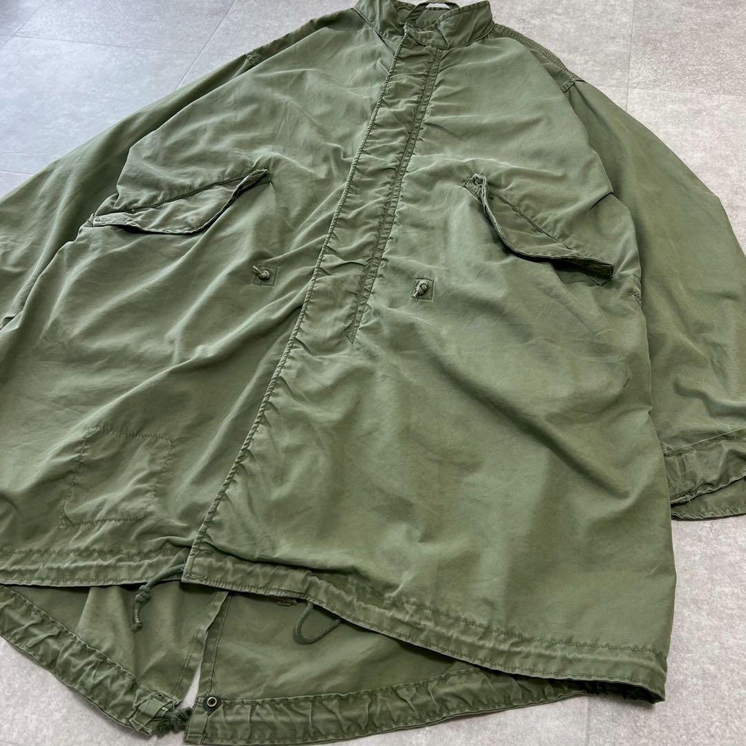 68年　アメリカ軍　M65 フィッシュテール　パーカ　初期　アルミジップ　訳あり