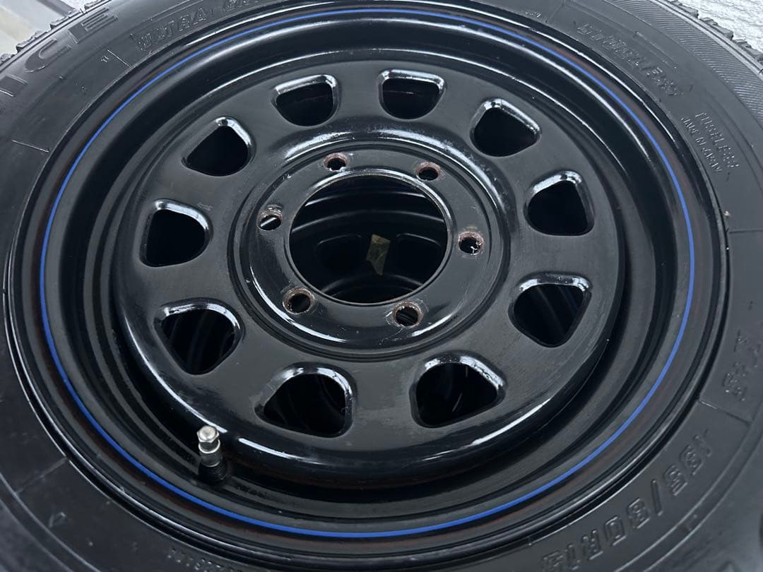 ハイエース200系対応 ホイール＆スタッドレスタイヤセット（デイトナ15インチ)