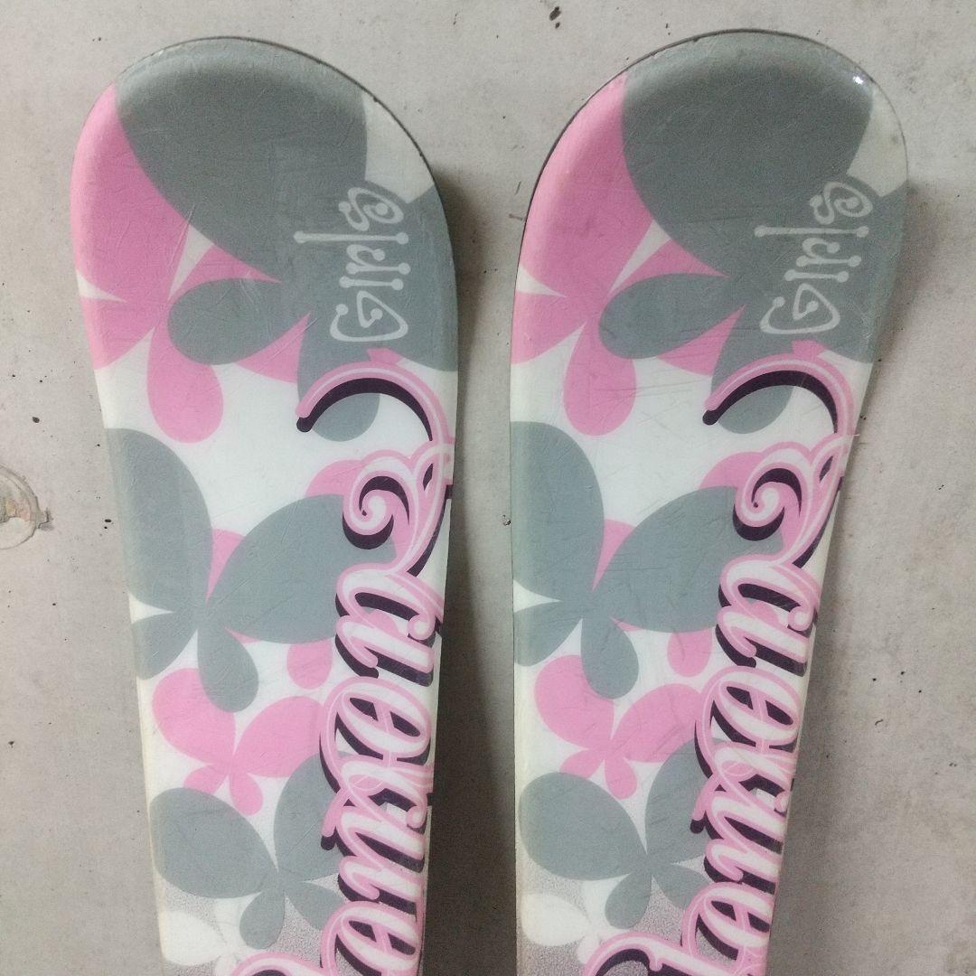 サロモン ジュニアスキーセット 板140cm ブーツ23cm ストック110cm