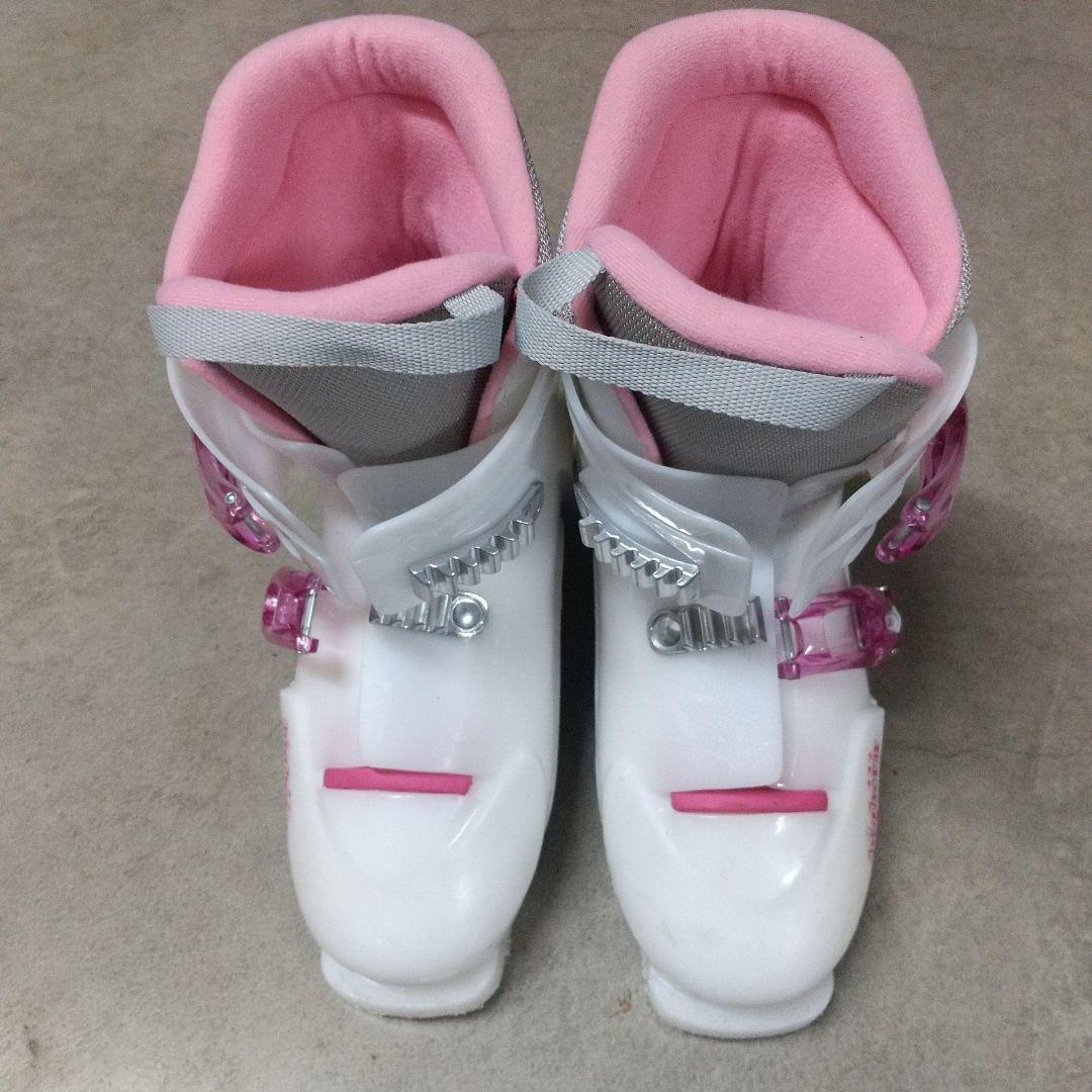 サロモン ジュニアスキーセット 板140cm ブーツ23cm ストック110cm