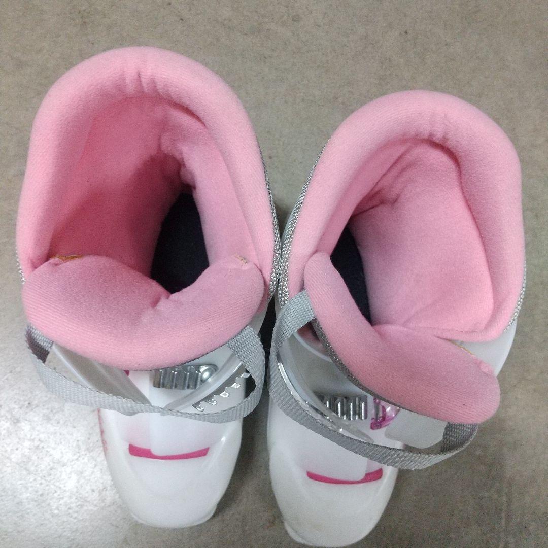 サロモン ジュニアスキーセット 板140cm ブーツ23cm ストック110cm