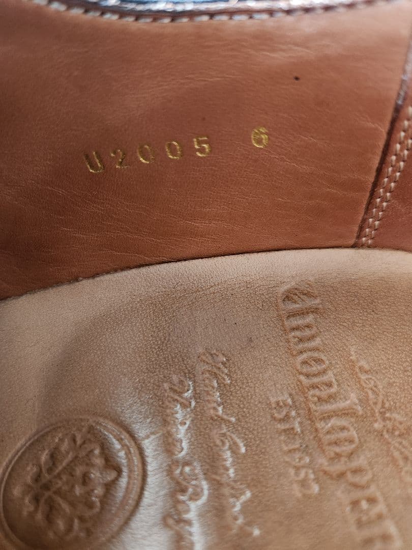 ユニオンインペリアル　オールウェザー　ストレートチップ　24cm