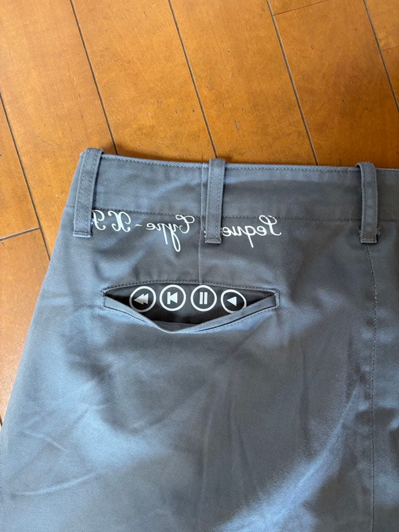 sequel ワークパンツ　チノパン　グレー　L シークエル　weekend