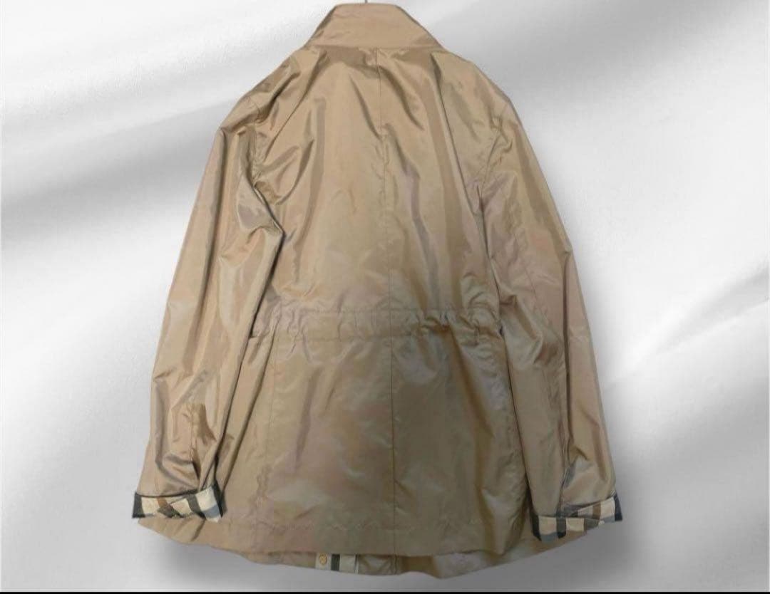 大きいサイズ！DAKSチェック切り替えライトアウター　42