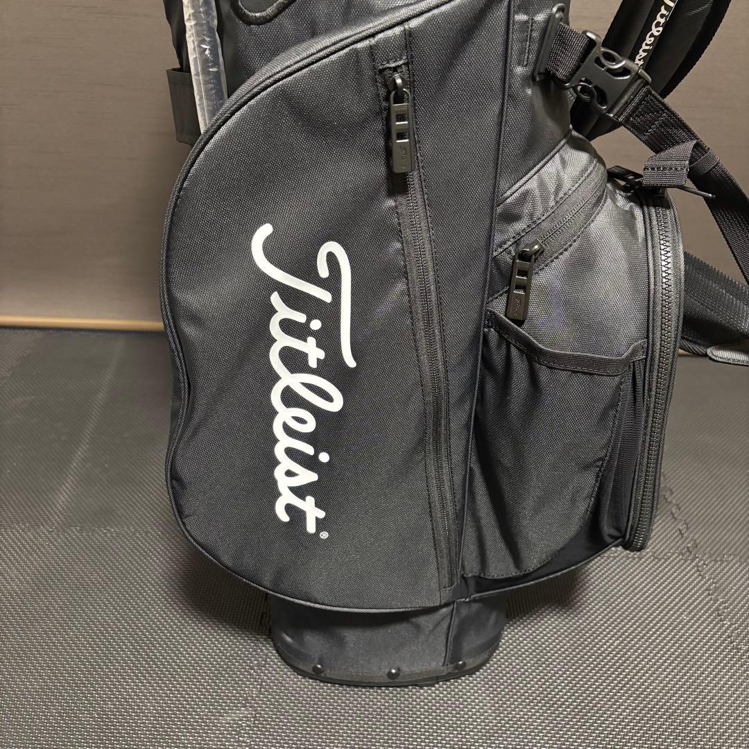 タイトリストスタンドバッグ 超美品 TB21SX4 黒