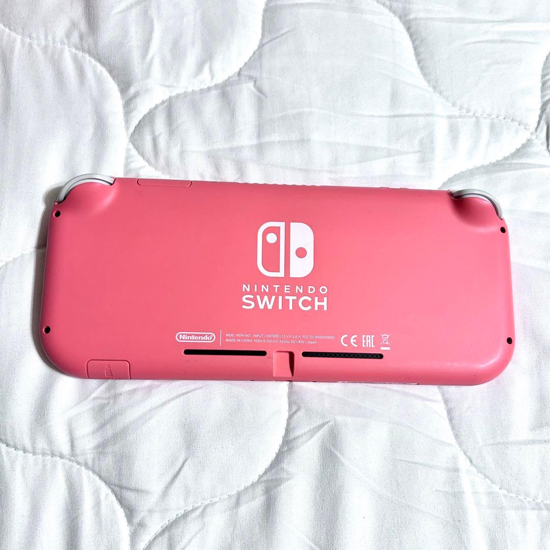 【値下げ中】NintendoSwitch Lite ピンク 本体 モンハンセット