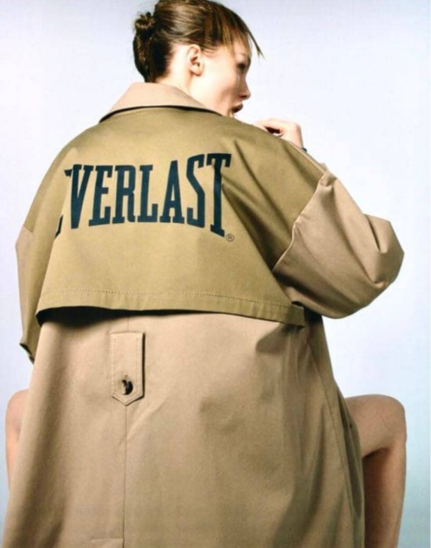 ZARA×EVERLAST　男女兼用オーバーサイズ　トレンチコート