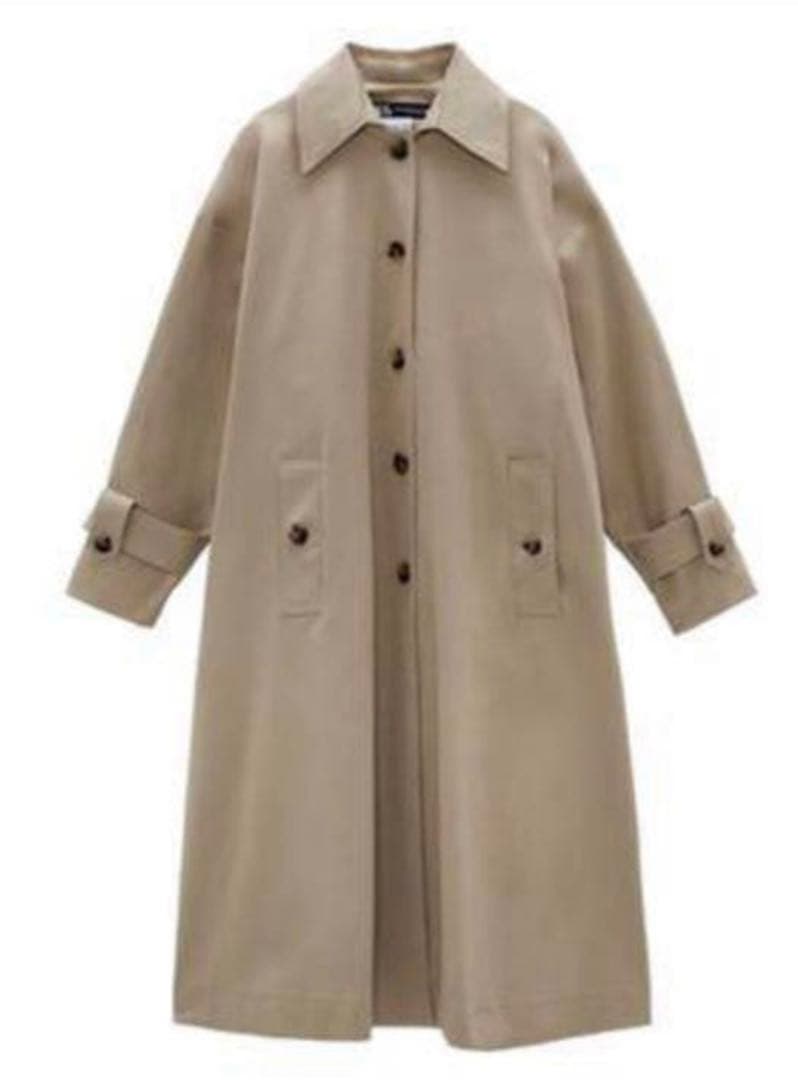 ZARA×EVERLAST　男女兼用オーバーサイズ　トレンチコート