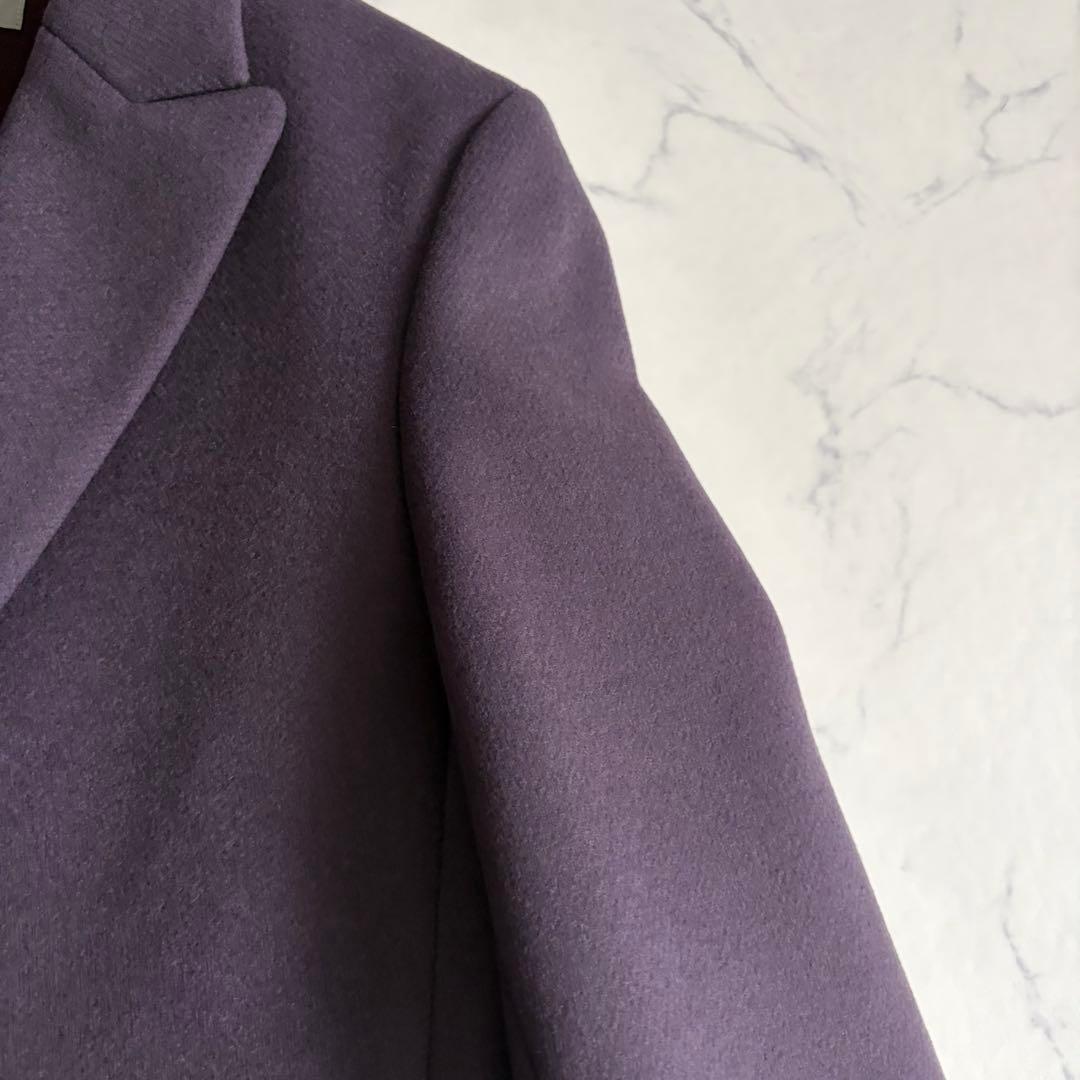未使用級 23AW 定価8.3万 セオリーリュクス テーラード ジャケット 紫