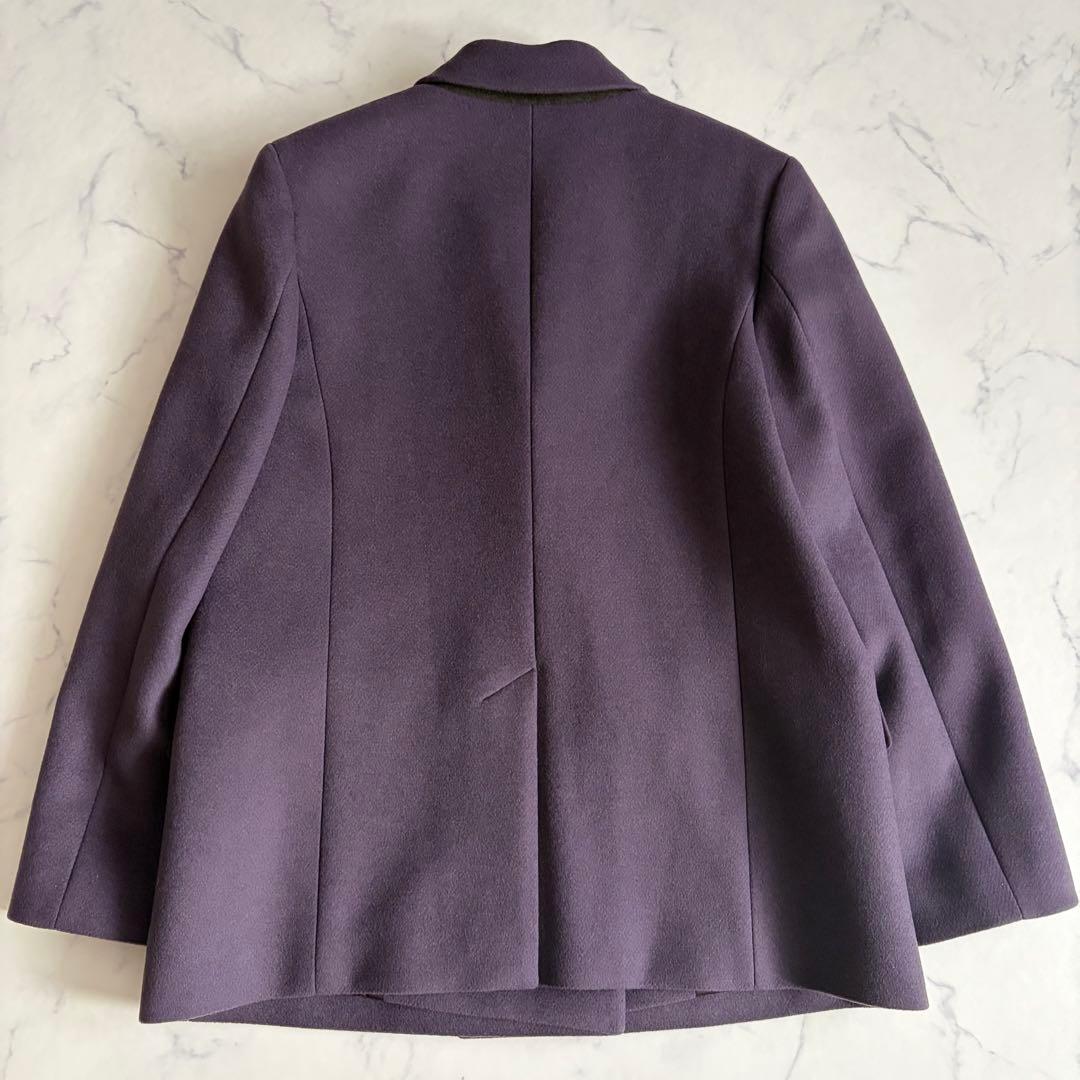 未使用級 23AW 定価8.3万 セオリーリュクス テーラード ジャケット 紫