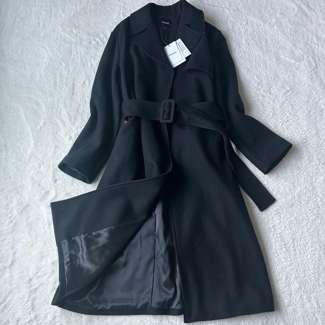 タグ付き✨セオリー ウール トレンチコート ベルト付き 2023 近年モデル