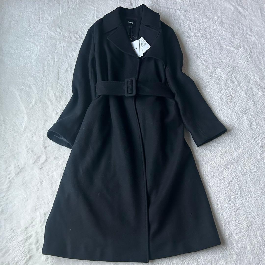 タグ付き✨セオリー ウール トレンチコート ベルト付き 2023 近年モデル