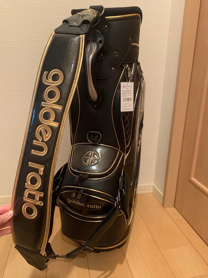 [新品未使用品]golden ratio ゴルフキャディバッグ