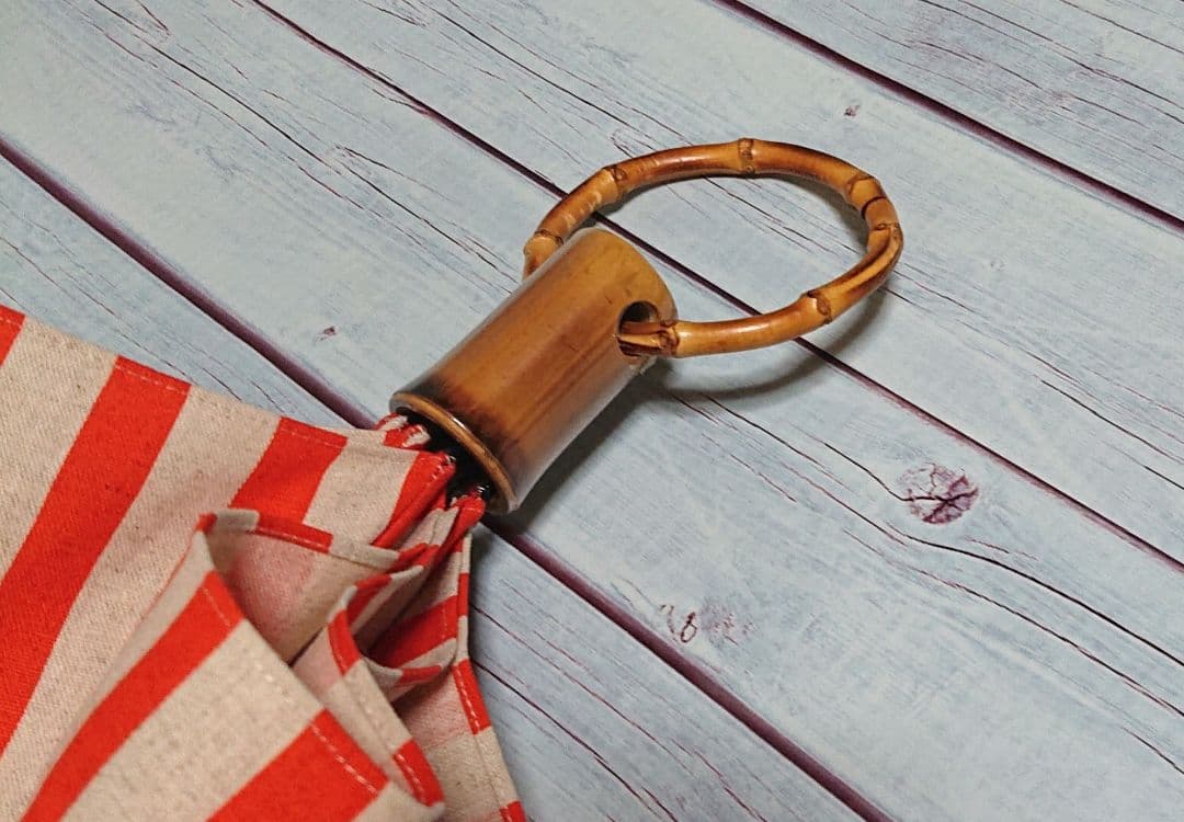 ☆ 折りたたみ日傘！ 綿麻キャンバス 晴雨兼用！可愛いです！