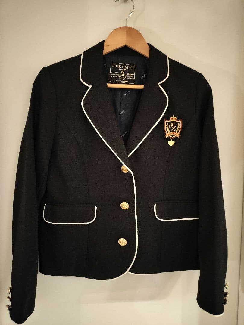 ピンクラテ Pinklatte 卒服 ジャケットＬsize.スカートMsize.