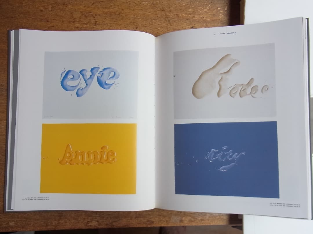 Edward Ruscha エドワード・ルシェ／カタログレゾネ 函付き２冊組