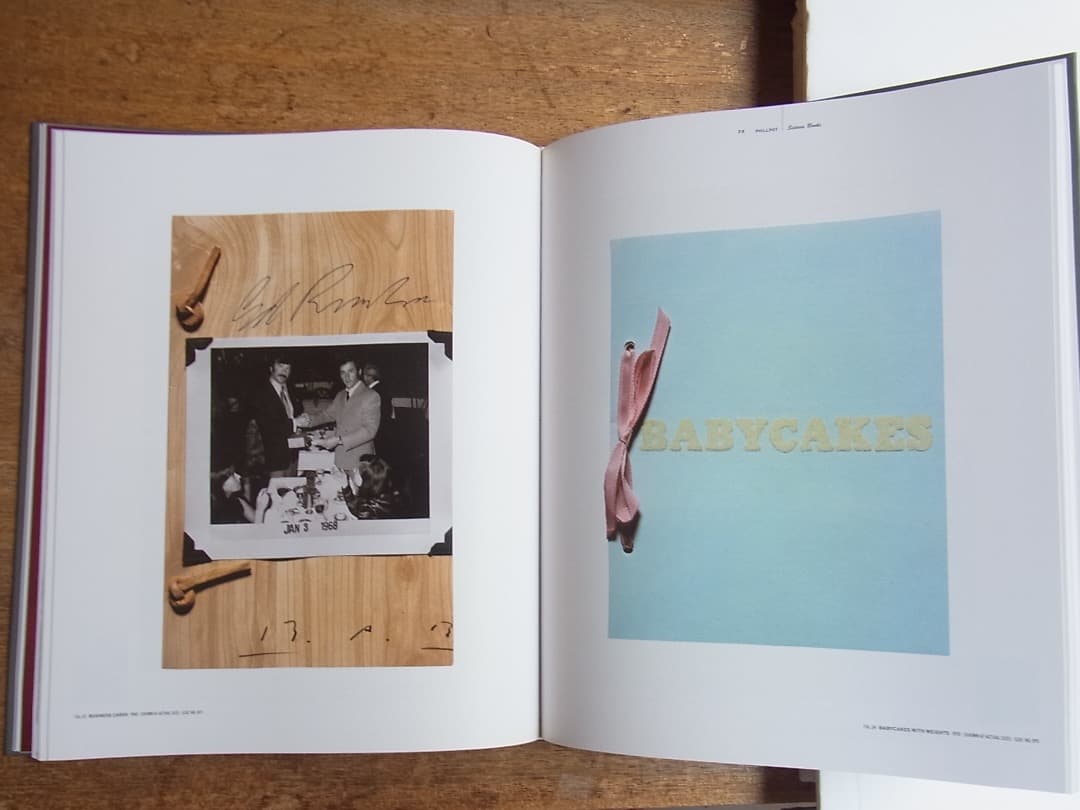 Edward Ruscha エドワード・ルシェ／カタログレゾネ 函付き２冊組