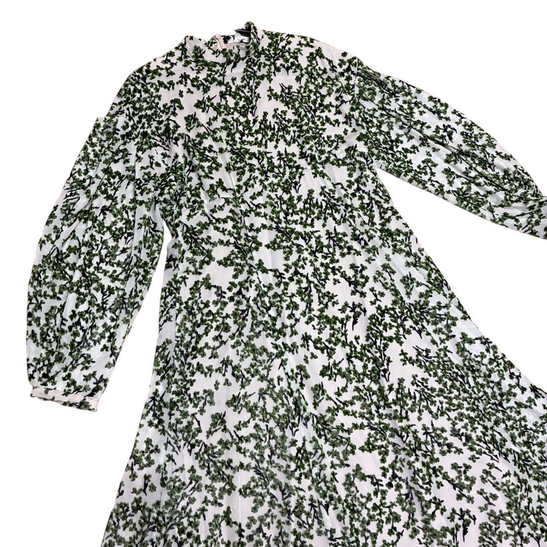 CLANE FLORET OPAL ワンピース 2/M グリーン