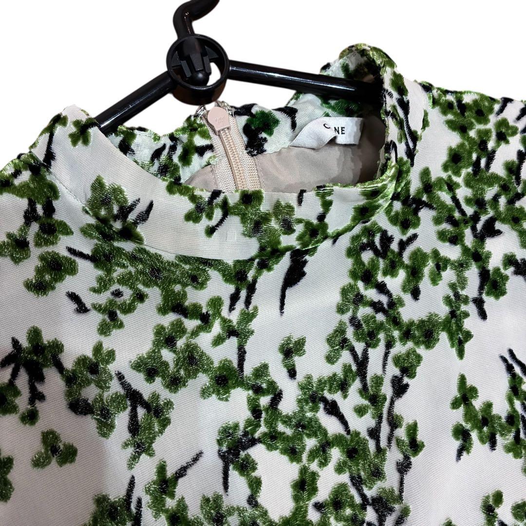 CLANE FLORET OPAL ワンピース 2/M グリーン