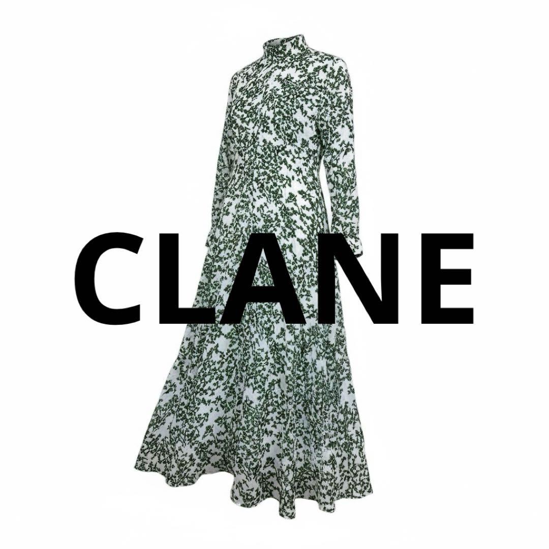 CLANE FLORET OPAL ワンピース 2/M グリーン