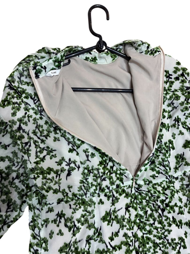 CLANE FLORET OPAL ワンピース 2/M グリーン