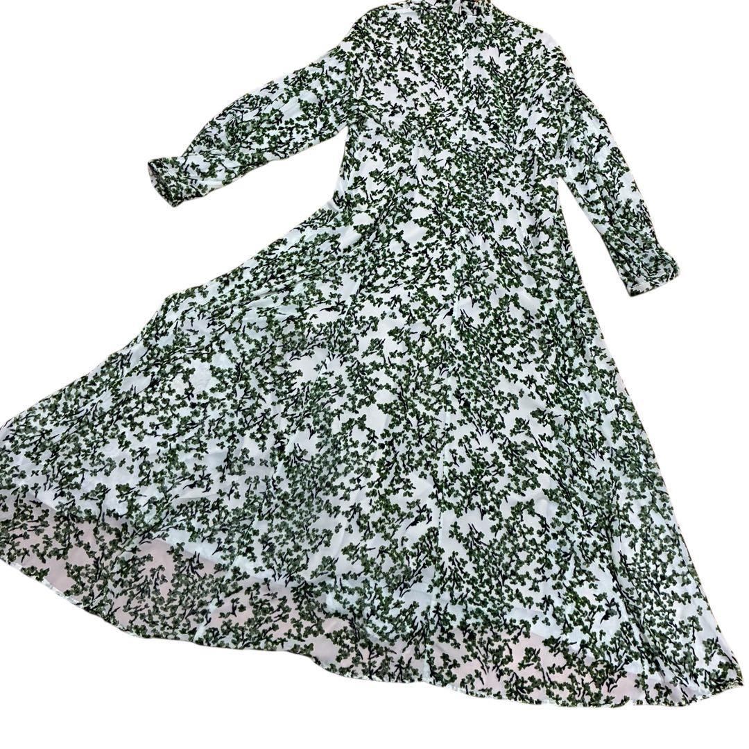 CLANE FLORET OPAL ワンピース 2/M グリーン