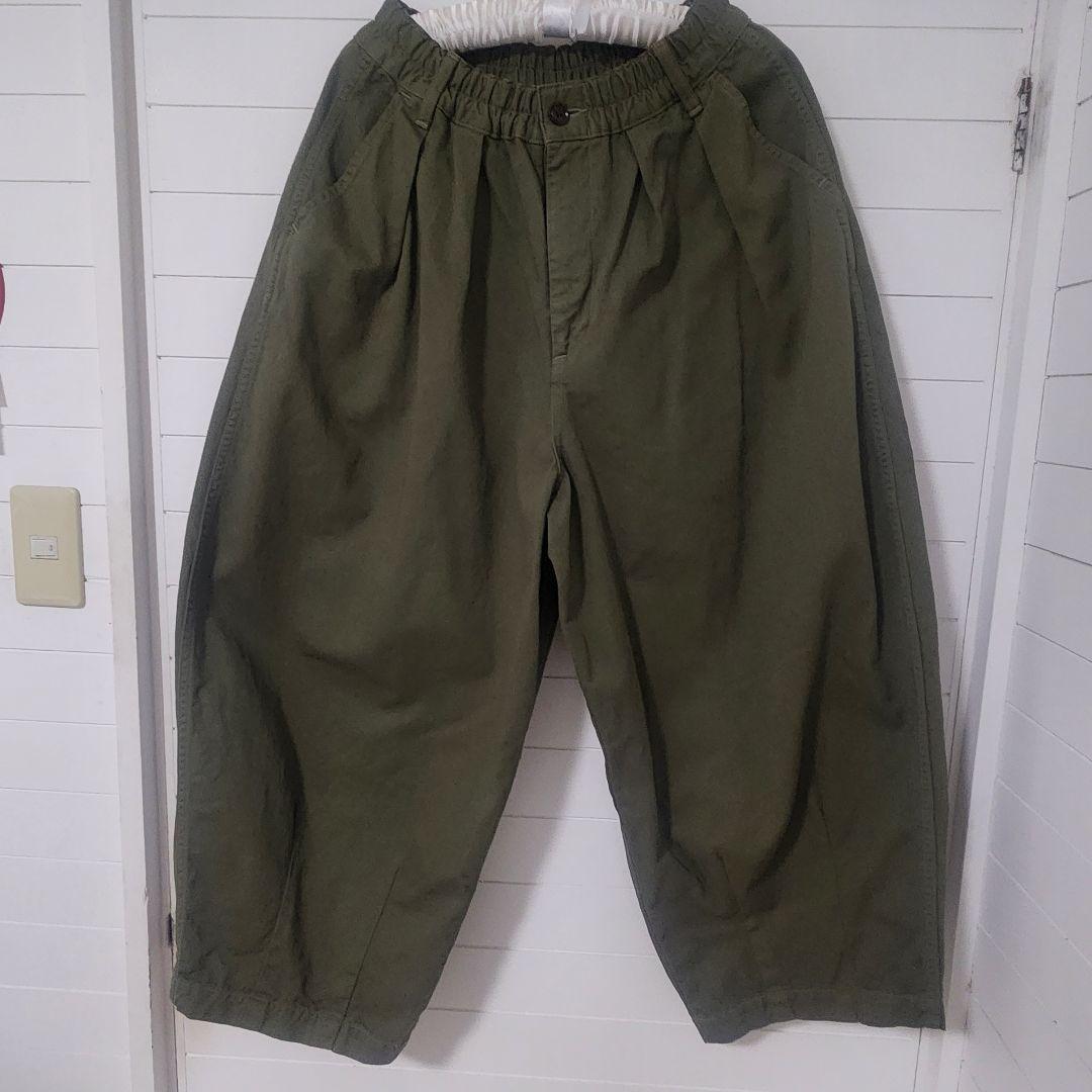 HARVESTY ハーベスティ　サーカスパンツ　ミリタリーグリーン　サイズ1