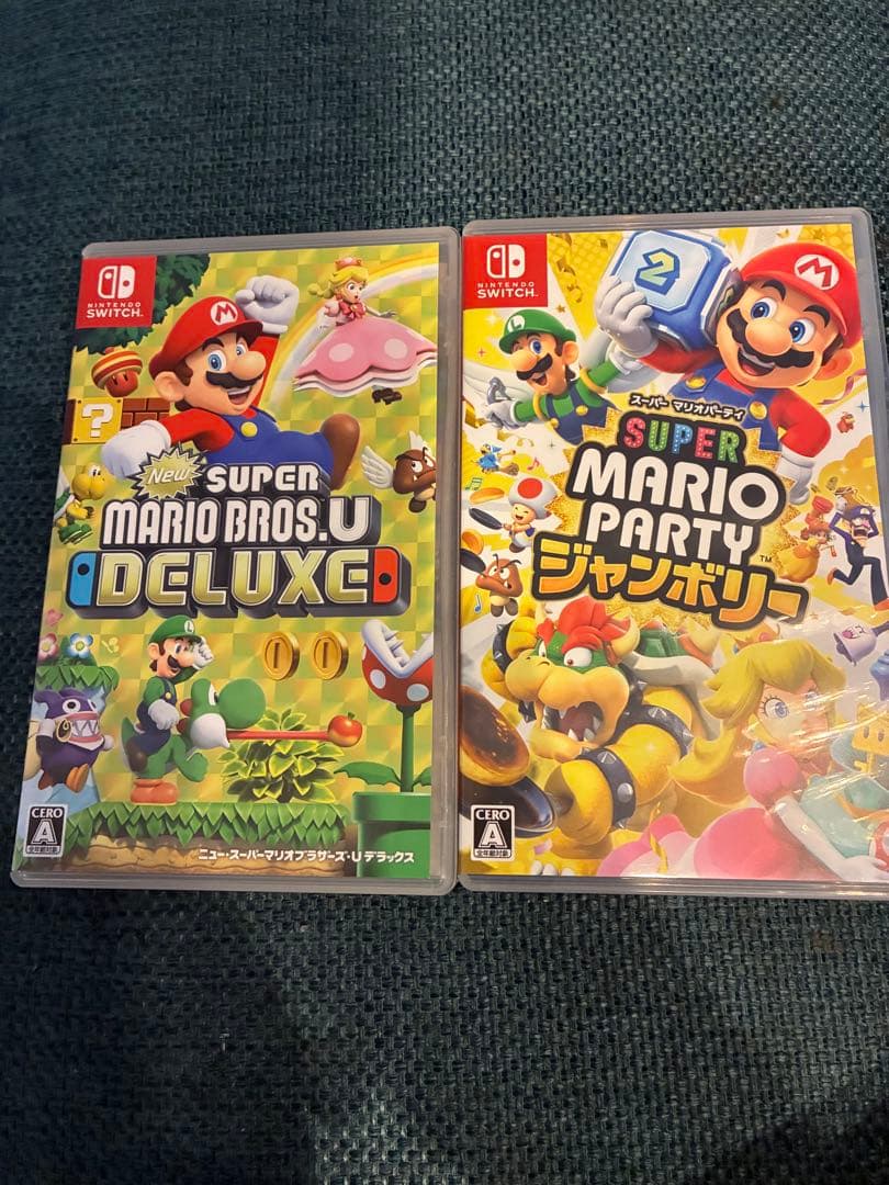 任天堂switch マリオジャンボリー　デラックス　2本セット