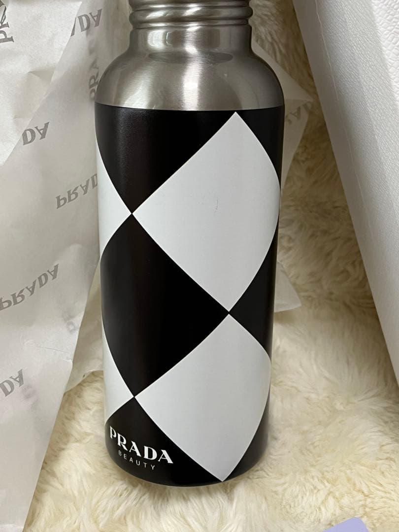 【未使用】PRADAプラダ｜タンブラー·水筒·ステンレス（箱あり）