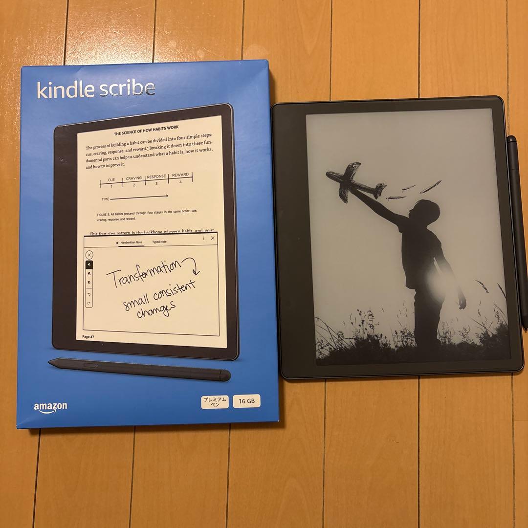 Kindle Scribe 16GB プレミアムペン・純正ケース付き