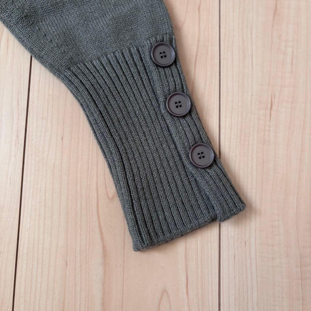 完売　ICB S ソフトカシミヤミックス ハイネックワンピース　¥30,910